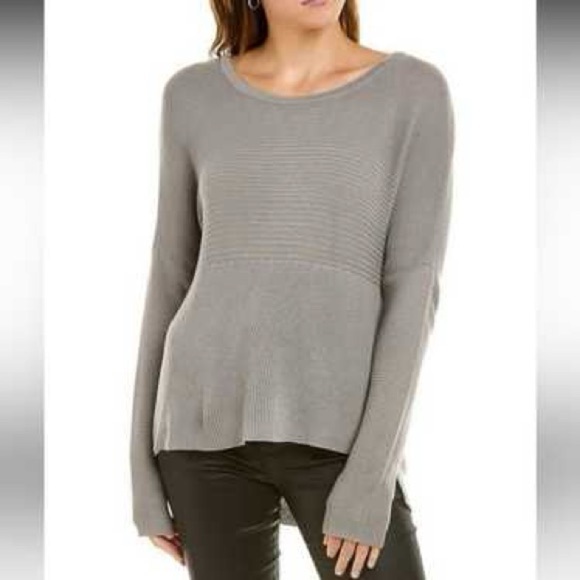 Helmut Lang Women's Gray Crew Neck Sweater - Picture 1 of 5